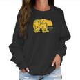 Baylor Bears Baby Bear Floral Apparel Women Sweatshirt