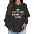 Baylor University Grandma Great Gift For Grandparents Women Sweatshirt