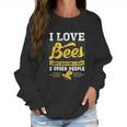 Beekeeper Gift Idea Honey Bee Keeping Farm Gift Women Sweatshirt