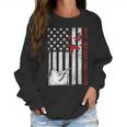 Best Duckin Dad Ever American Hunting Duck Hunter Gift Women Sweatshirt