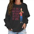 Bobs Burgers Linda Belcher Wine Women Sweatshirt