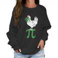 Chicken Pot Pie Marijuana Cannabis Funny Pi 420 Women Sweatshirt