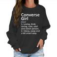 Womens Converse Girl Tx Texas Funny City Home Roots Gift Women Sweatshirt