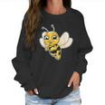 Cute Honey Bee Lover Illustration Gift Beekeeping Love Gifts Women Sweatshirt