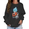 Dbz Super Saiyan God Women Sweatshirt