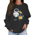 Disney Pixar Wall-E Eve Christmas Light Wrap Women Sweatshirt