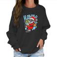 Diving Santa H2o H2o H2o Funny Christmas Dive Scuba Diver Women Sweatshirt