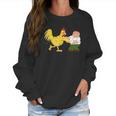 Family Guy Chicken Fight Women Sweatshirt