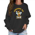 Future Zia Dabbing Bee Aunt To Be 2019 Women Sweatshirt