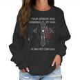 Your Gender Was Assigned By God Design 2022 Gift Women Sweatshirt