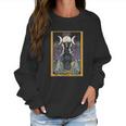 The Goddess Hecate Tarot Card Triple Moon Wiccan Pagan Women Sweatshirt