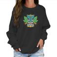 Hawaiian Tiki God Totem Women Sweatshirt