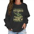 Hear A Huey A Mile Away Funny Gift Helicopter Pilot Vietnam Veteran Cute Gift Men Women T-Shirt Graphic Print Casual Unisex Tee Women Sweatshirt