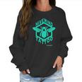 Hive Mind Tattoo Bee Logo Women Sweatshirt