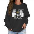 Iowa Hawkeyes Dad A Son’S First Hero A Daughter’S First Love Women Sweatshirt