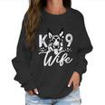 K9 Unit Police Officer Wife Gift German Shepherd Graphic Design Printed Casual Daily Basic Women Sweatshirt