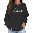 Kiddad Mimi Womens Mimi Heart Graphic For Grandma Casual Women Sweatshirt