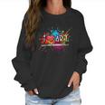 I Love Art Fun Colorful Future Artist And Crafts Christmas Women Sweatshirt