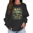 May 1986 35 Th Birthday Gift 35 Years Old Men Women Women Sweatshirt