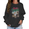 Merry Christmas Camping Shitter Full Funny Outdoor Women Sweatshirt