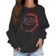 Merry Christmas Santa Claus Saint Nick Father Xmas Holiday Women Sweatshirt