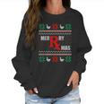 Merry Xmas Pharmacist Ugly Christmas Sweater Pharmacy Tech Sweater Women Sweatshirt