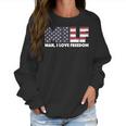 Milf - Man I Love Freedom Womens Ideal Racerback Tankt Women Sweatshirt