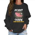 Mommy Shark Mothers Day Gift For Wife Birthday Christmas Women Sweatshirt