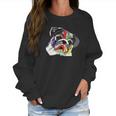 The Mountain Pet Pug Rainbow Pug Women Sweatshirt