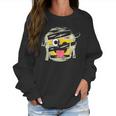 Mummy Emoji Wink Out Tongue Halloween Costume Women Sweatshirt