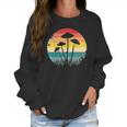 Retro Psychedelic Mushroom Graphic Women Sweatshirt