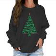 Rifle Weapon Gun Christmas Tree For Weapon Fools & Patriots Graphic Design Printed Casual Daily Basic Women Sweatshirt