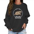 Save The Trash Pandas Funny Raccoon Meme Women Sweatshirt