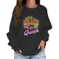 Womens Slot Machine Queen Casino Funny Gambling Women Sweatshirt