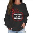 Teacher Of All Things Apple Logo Women Sweatshirt