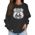 Texas Historic Route 66 Distressed Graphic Men Women T-Shirt Graphic Print Casual Unisex Tee Women Sweatshirt