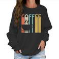 Vintage Colors Coffee Cup Logo Women Sweatshirt