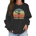 Vintage Disc Golf Funny Retro Frisbee Golf Disc Sport Gift Women Sweatshirt