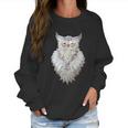 White Owl Women Sweatshirt