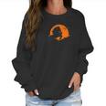 Wild Black Horse Stallion Cute Sunset Horse Lover Women Sweatshirt