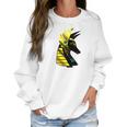 Anubis Ancient Egyptian God Of The Afterlife Blue Women Sweatshirt