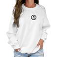 Bear Crawl Unit Food Sweat And Beers Logo Women Sweatshirt