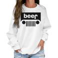 Beer Jeep Women Sweatshirt