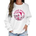 Brother Sister Baby Shark Birthday Women Sweatshirt