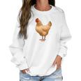 Buff Orpington Hen Chicken Lovers Women Sweatshirt