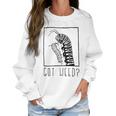 Butterfly Got Weed Women Sweatshirt