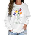 Flowers Bouquet Artwork Women Sweatshirt