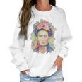 Frida Kahlo Floral Women Sweatshirt