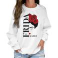 Frida Kahlo Flower Girl Women Sweatshirt