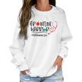 Frontline Warrior Er Nurse Life Women Sweatshirt